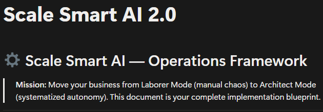 Smart Scale AI - 2.0 Framework
