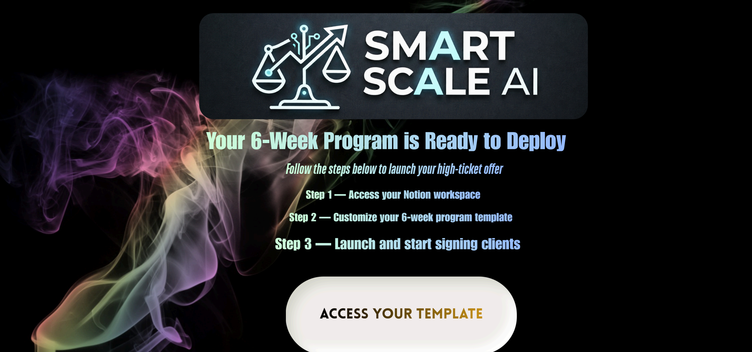 6-Week Program Architect